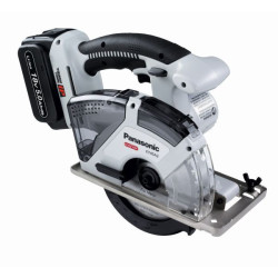 Zestaw PANASONIC Pilarka tarczowa 18V z 2 x 18V 5.0Ah Li-ion + ładowarka, z Systainer (14.4V współpracująca)