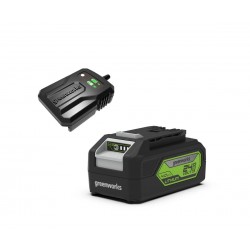 24V Akumulator 4 Ah + ładowarka Greenworks GSK24B4