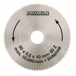 Tarcza 50/10 mm węglik spiekany Proxxon